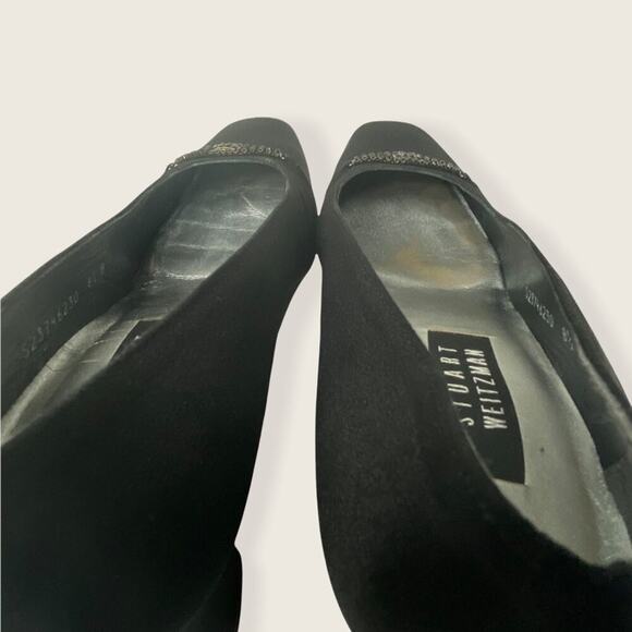 UCWOB Stuart Weitzman Suede Pumps 8.5 B US - Picture 12 of 14